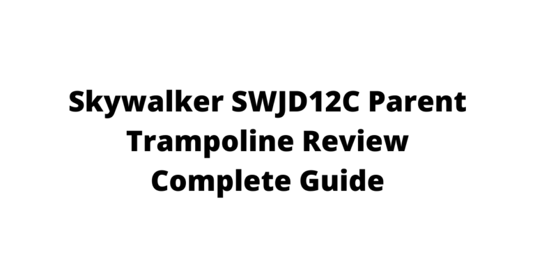 Skywalker SWJD12C Parent Trampoline Review