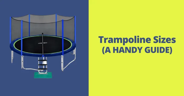 TRAMPOLINE SIZES – A HANDY GUIDE