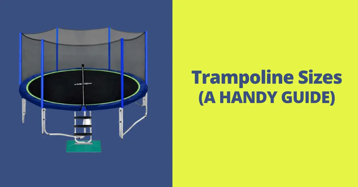 trampoline sizes